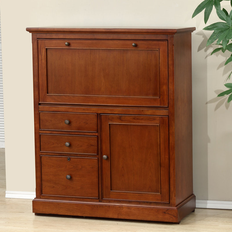 Alcott Hill Chester Armoire Desk & Reviews Wayfair